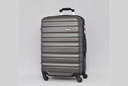 Среден ABS куфар в цвят графит