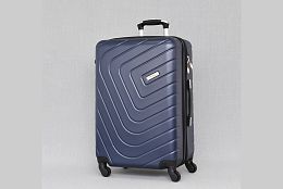 ABS среден куфар в тъмносиньо