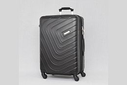 ABS среден куфар в черно