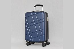 Кабинен ABS куфар в тъмносиньо