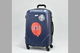 Среден куфар ABS в тъмносин цвят