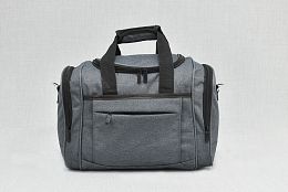 Текстилен сак за кабинен багаж в сиво