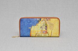 Дамско портмоне от естествена кожа 