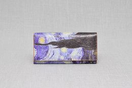 Стилно дамско портмоне естествена кожа